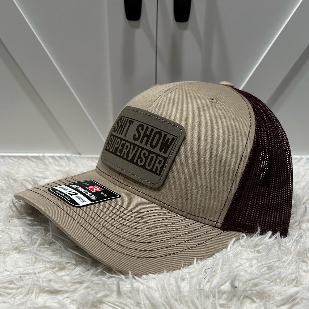 Trucker SnapBack Richardson 112 Hat. Supervisor